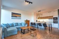 Kuchyň nebo kuchyňský kout v ubytování Mountain Apartments Klínovec Hexagon
