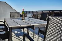 Balkón nebo terasa v ubytování Mountain Apartments Klínovec Hexagon