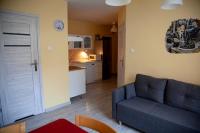 Kuchyňa alebo kuchynka v ubytovaní Apartamenty w Starym Kinie
