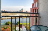 Balkón alebo terasa v ubytovaní Sleepway Apartments- Szyperska