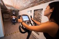 Fitness centrum a/nebo fitness zařízení v ubytování Hotel la Meridiana, Lake & SPA