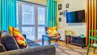 Posedenie v ubytovaní Apartament Biały Wilk - 5D Apartamenty