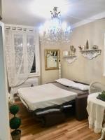 Posteľ alebo postele v izbe v ubytovaní Castelvecchio Loft