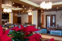 Posezení v ubytování Hotel Buchenland