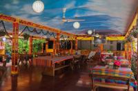 En restaurant eller et andet spisested på Hotel y Restaurante Rincón Familiar