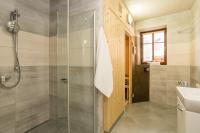 Koupelna v ubytování Vinný apartmán Rakovník