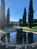 A garden outside Agriturismo Le Grotte