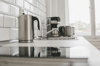 Kuchyň nebo kuchyňský kout v ubytování Apartmány Natálie