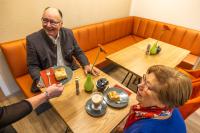 Hosté ubytování Pension & Café Abendröte