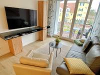 TV a/nebo společenská místnost v ubytování Ferienwohnung Vier Jahreszeiten mi