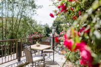 Ban công/sân hiên tại Hotel Restaurant Zwergschlösschen