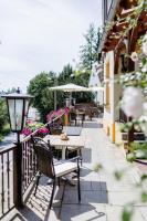 Ban công/sân hiên tại Hotel Restaurant Zwergschlösschen