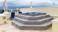 Půdorys ubytování Elegant apartment with Jacuzzi in Boca Chica - 200 m²
