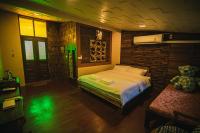 Postel nebo postele na pokoji v ubytování Suankaew​ art​ hostel​