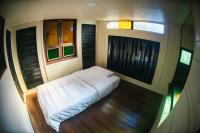 Postel nebo postele na pokoji v ubytování Suankaew​ art​ hostel​