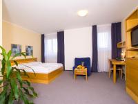 TV a/nebo společenská místnost v ubytování Hotel Trend