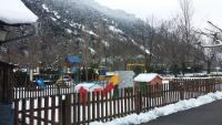 Camping Bungalows La Borda del Pubill v zimě