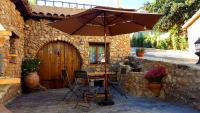 Patio nebo venkovní prostory v ubytování Casas Rurales Almoguer