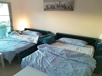 Postel nebo postele na pokoji v ubytování Bright Apartment Mogán + Pool