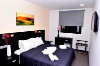Posteľ alebo postele v izbe v ubytovaní 6 Bis HOTEL
