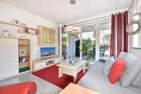 Kuchyň nebo kuchyňský kout v ubytování Villa Marfa Wohnung 13