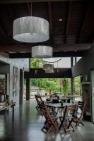 Et opholdsområde på Pousada Cabanas Kaia Lua