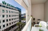Balkón alebo terasa v ubytovaní Apartment Atlant