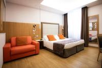 A bed or beds in a room at Vibe Nazionale