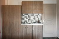 Kuchyň nebo kuchyňský kout v ubytování Georgia Apartments
