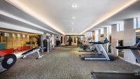 Crowne Plaza Foshan by IHG - Canton Fair free shuttle busにあるフィットネスセンターまたはフィットネス設備