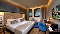 Savhotel Aemilia Bolognaにあるベッド