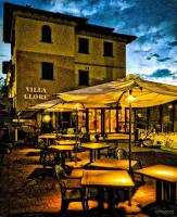 Reštaurácia alebo iné gastronomické zariadenie v ubytovaní Villa Clorè Hotel & Spa
