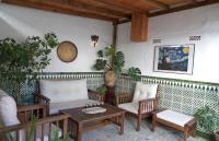 Posezení v ubytování LA CASA DE LOS PINTORES, junto al centro de Granada