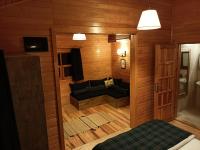 Postel nebo postele na pokoji v ubytování Lycia Nature House