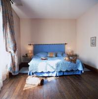 Krevet ili kreveti u jedinici u objektu H&ocirc;tel Les Orangeries