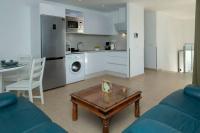 Kuchyň nebo kuchyňský kout v ubytování Apartamento Costa Rica