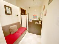 GuestHouse017徳島個室 飲食街中心 阿波踊り会館7分 文理&徳島大学 アスティとくしま車8分にあるシーティングエリア