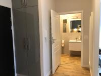 Kúpeľňa v ubytovaní Apartament Morski Keja I Kołobrzeg Podczele