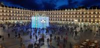 The floor plan of Plaza Mayor 7, 2º - Único en la Plaza Mayor!