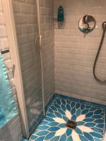 Ein Badezimmer in der Unterkunft Les Grimaldines - Maison d&#39;Hôtes