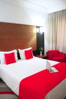 Postel nebo postele na pokoji v ubytování hôtel LE PACHA