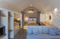 Postel nebo postele na pokoji v ubytování Casa Tholari Al Mare