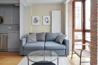 Posezení v ubytování Pamplonapartments Duque de Ahumada