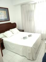 Postel nebo postele na pokoji v ubytování Motel lavapies