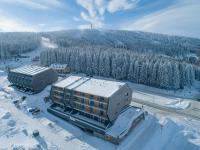 Mountain Apartments Klínovec Hexagon v zimě