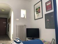 Televízia a/alebo spoločenská miestnosť v ubytovaní Appartamento Firenze Centro Amorino con terrazzo