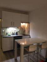 Kuchyň nebo kuchyňský kout v ubytování Apartmán Čertovka