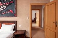 Łóżko lub łóżka w pokoju w obiekcie Hotel Javor