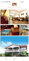 a collage of three pictures of a house at Yilan Xiang Feng Homestay in Wujie
