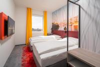 Campanile Duisburg Cityにあるベッド